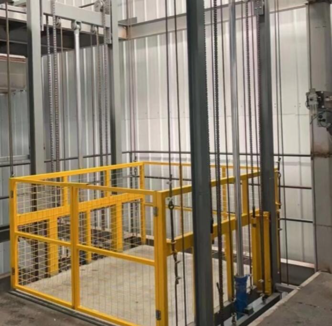 靖宇导轨式升降机一般加工周期